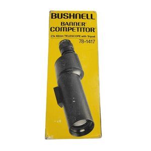 3466 Bushnell Banner Competitor‎ 40mm Telescope with Tripod